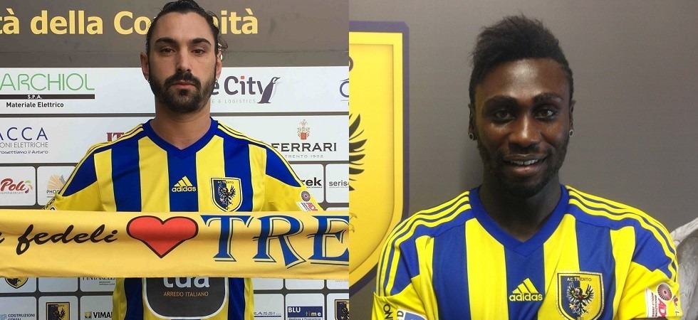 Il Trento cala il tris d'attacco, ecco Alessio Zecchinato, Giovanni Kyeremateng e Alberto Pangrazzi